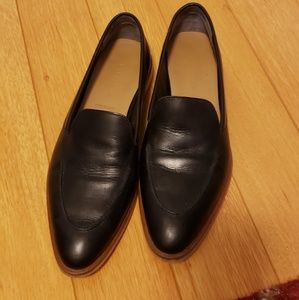 EVERLANE Women's Black Italian Leather Loafers